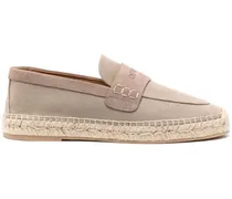 Bidarette Espadrilles mit Logo-Prägung