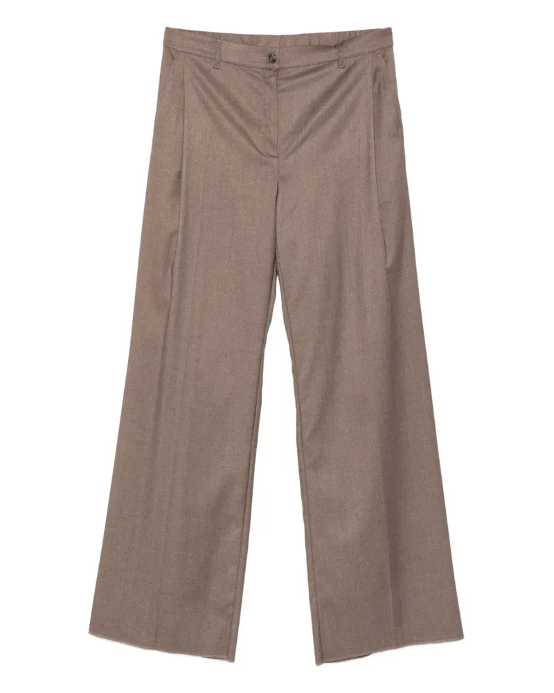 Marina Rinaldi Gala button trousers - Braun Braun