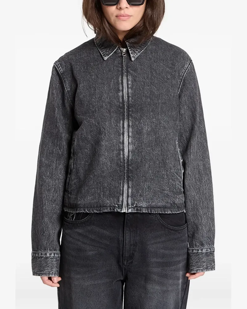 Samsøe & Samsøe Sanarina Jeansjacke - Schwarz Schwarz