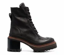 Mahalia Schnürstiefeletten - Schwarz