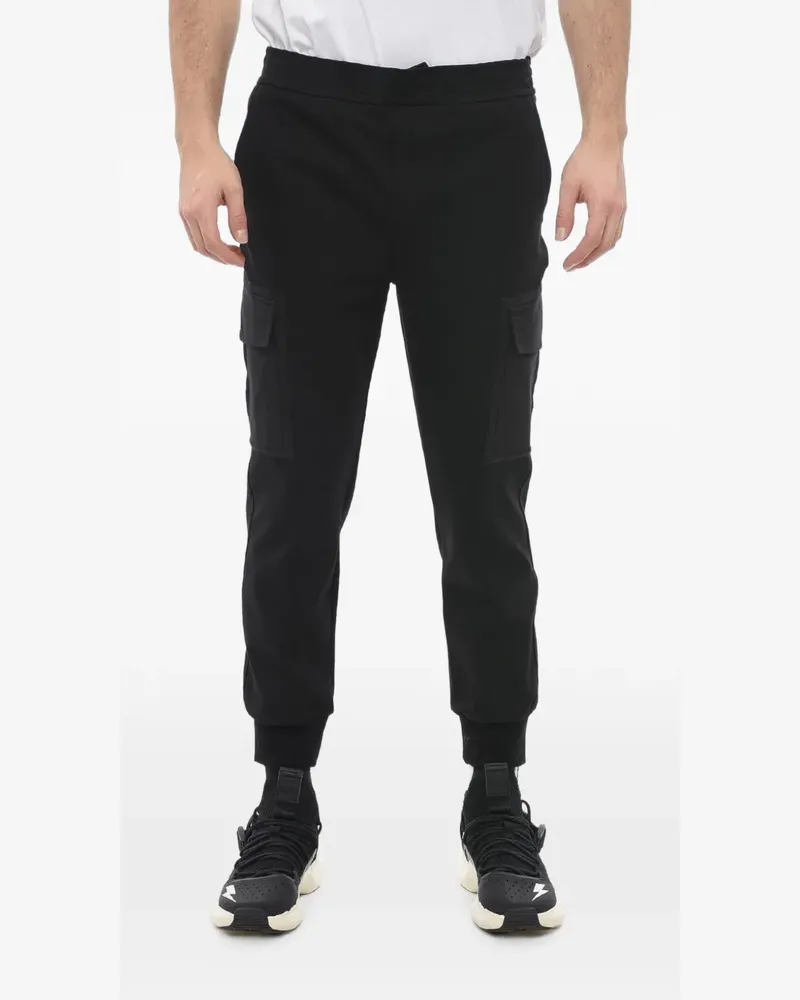 Neil Barrett skinny-fit cargo pants - Schwarz Schwarz
