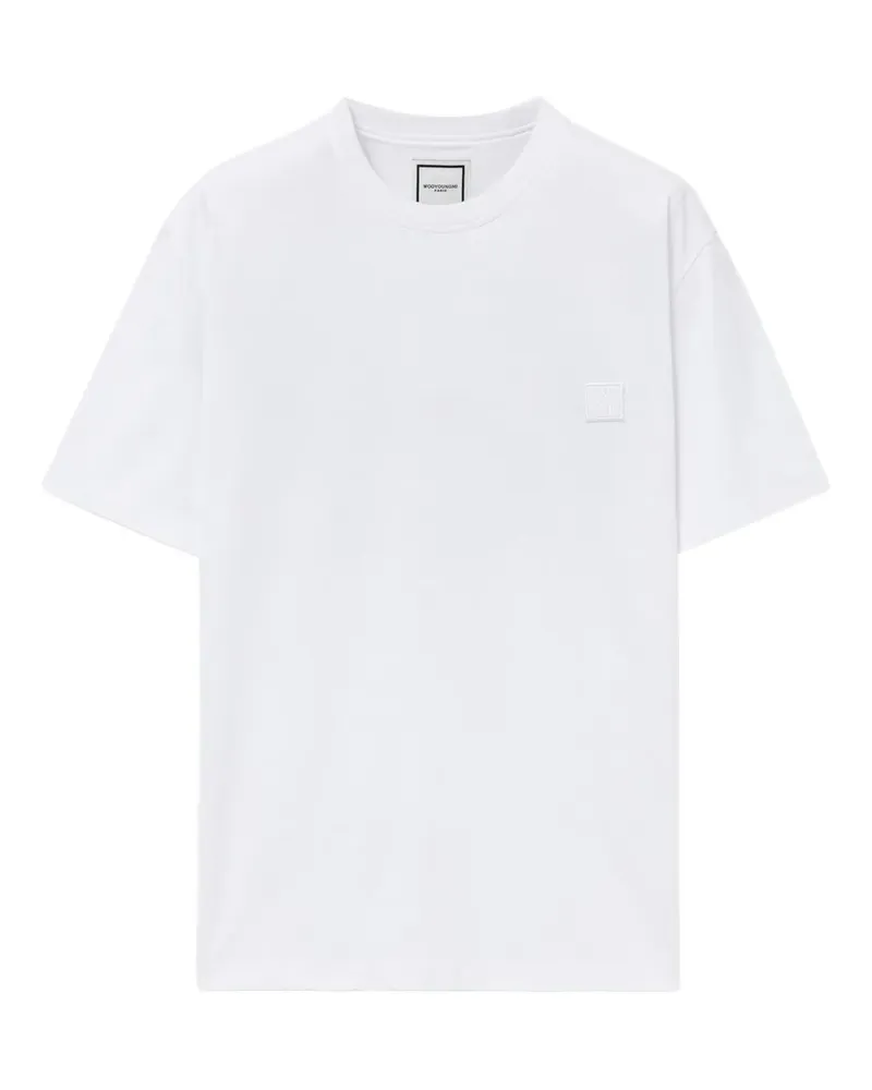 Wooyoungmi T-Shirt mit Blumen-Print - Weiß Weiß