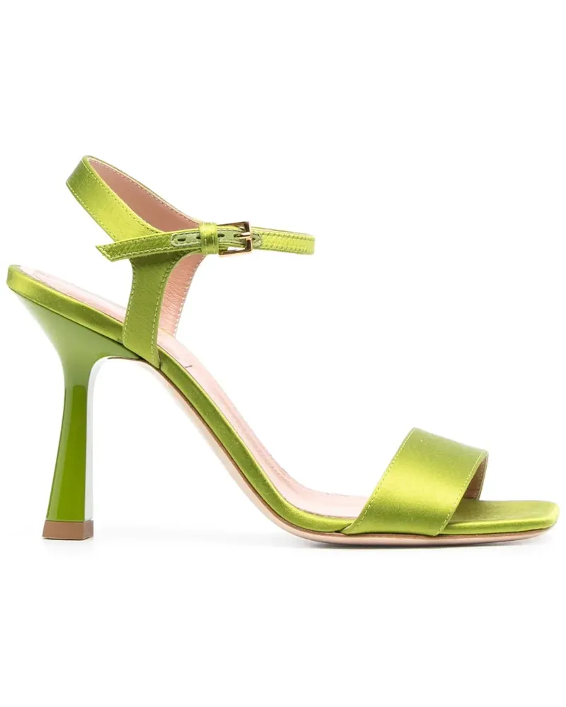 Alberta Ferretti Sandalen aus Wildleder 90mm - Grün Grün