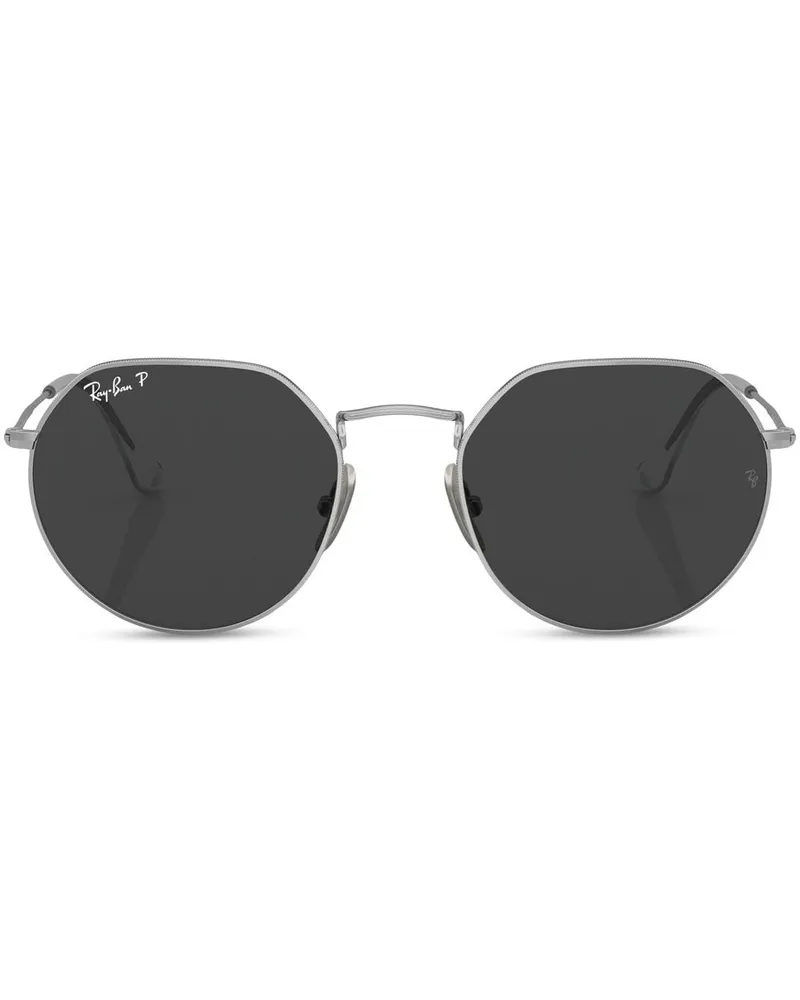 Ray Ban Jack Titanium Sonnenbrille - Silber Silber