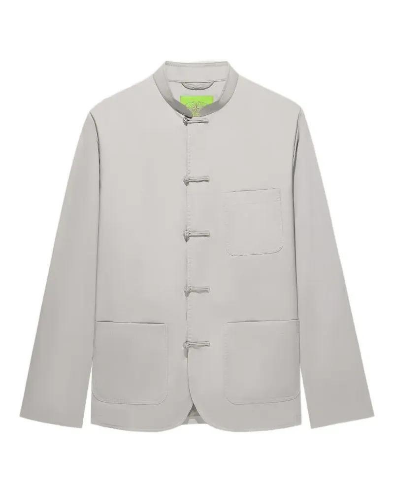 Shanghai Tang chest-pocket jacket - Grau Grau