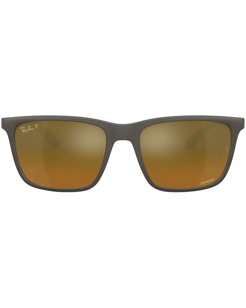 Ray Ban RB 4385 Sonnenbrille im Wayfarer-Design - Braun Braun