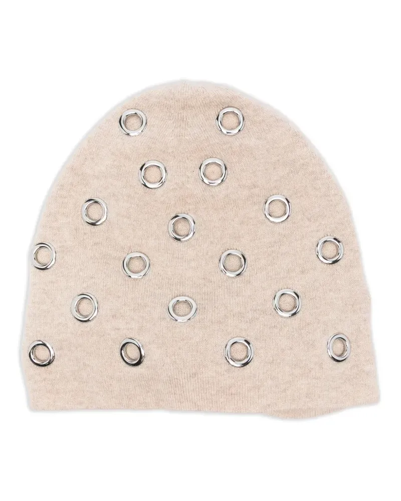 MAX&MOI Beanie mit Ösen - Nude Nude