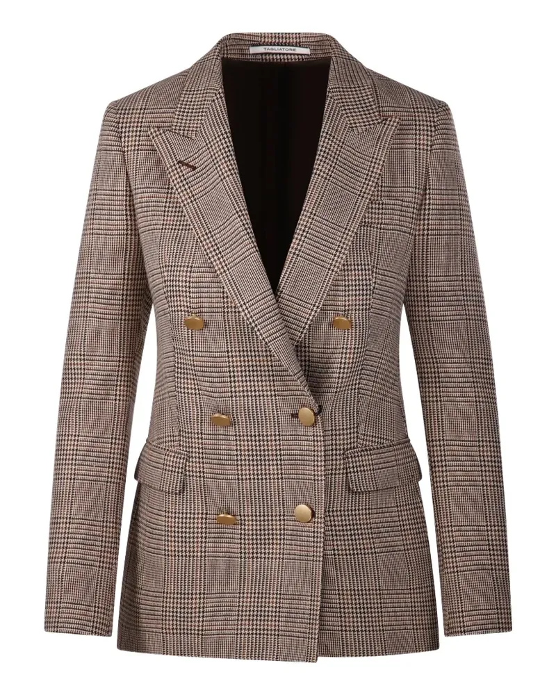 Tagliatore Einreihiger Parigi Blazer - Braun Braun