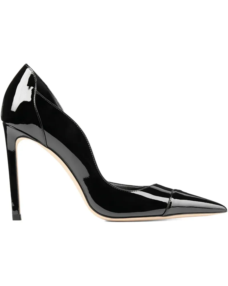 Jimmy Choo Spitze Brigitte Pumps 100mm - Schwarz Schwarz