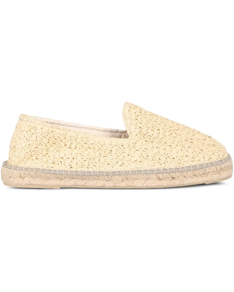 Manebí Espadrilles aus Raffiabast - Nude Nude