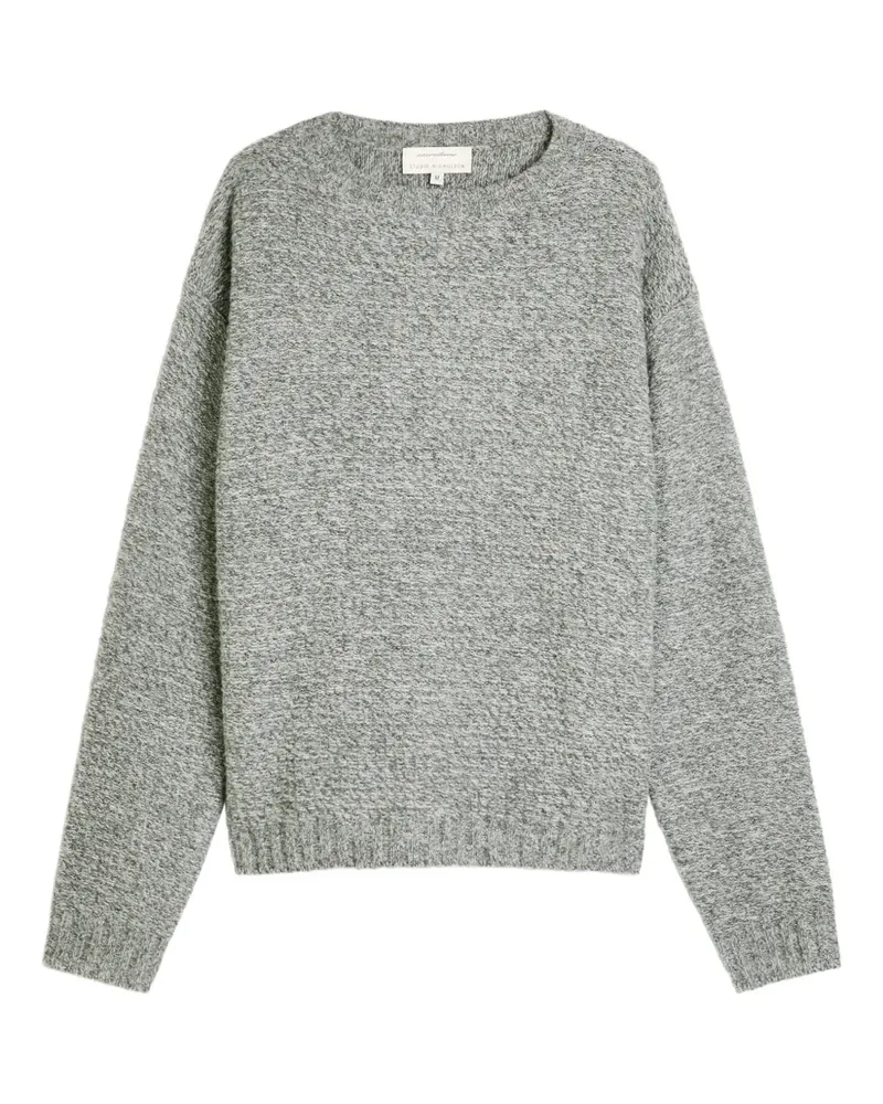 Studio Nicholson Pullover mit Rundhalsausschnitt - Grau Grau