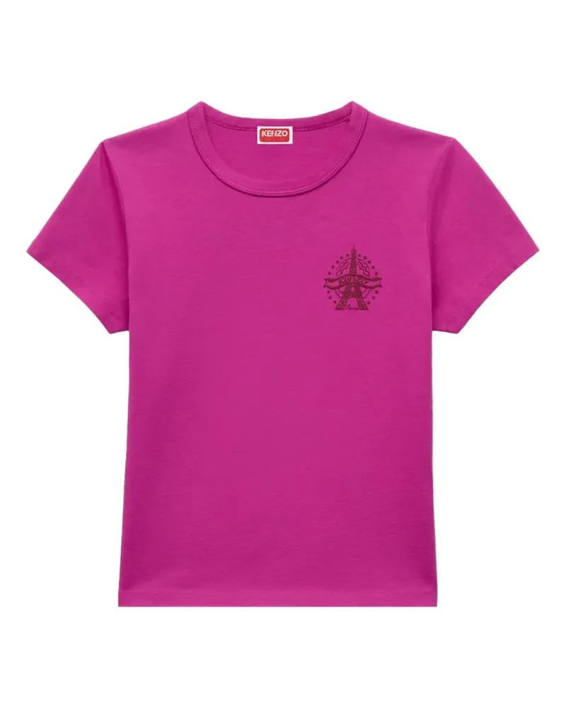 Kenzo Eiffel Tower T-Shirt - Rosa Rosa