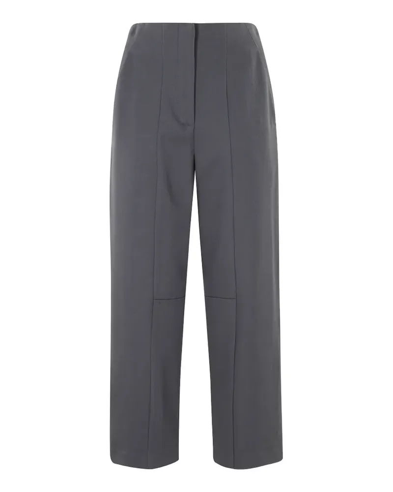 Erika Cavallini wide-leg trousers - Grau Grau