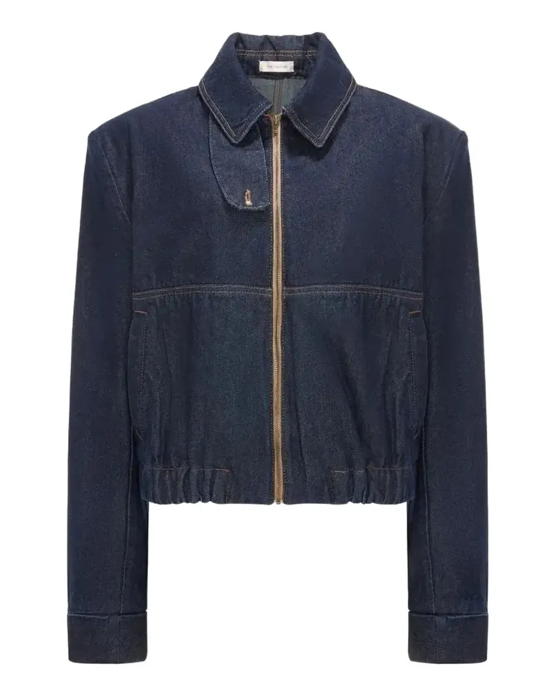 THE MANNEI zip front jacket - Blau Blau