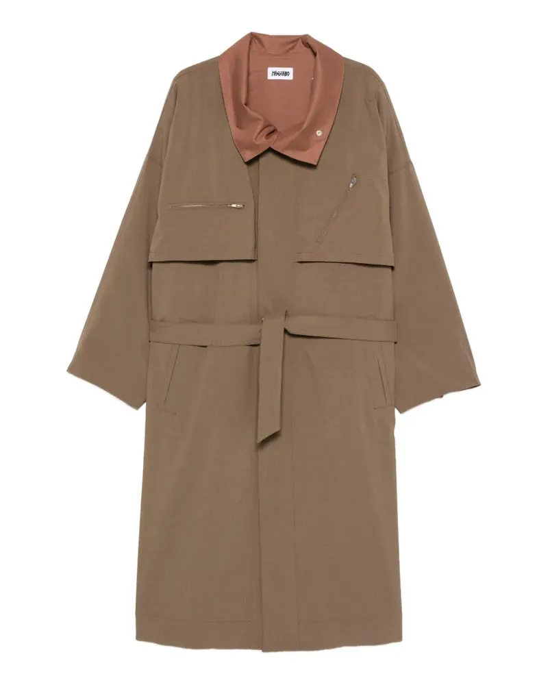 Magliano Marghera Mantel - Braun Braun