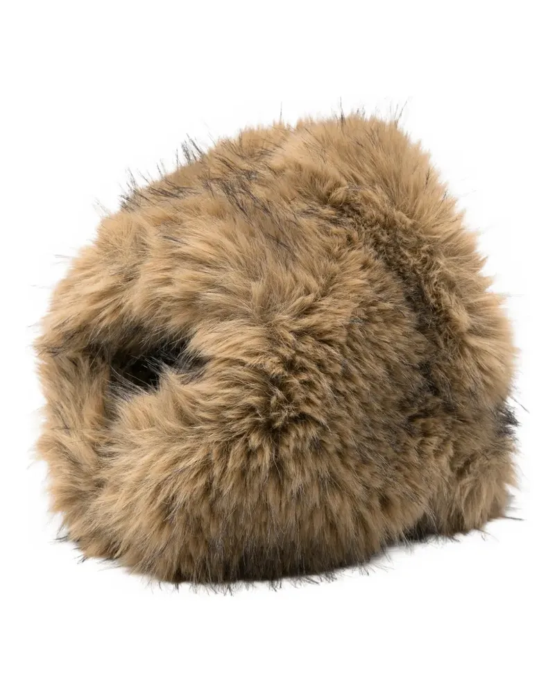 GOLDBERGH Cher Hut aus Faux Fur - Braun Braun