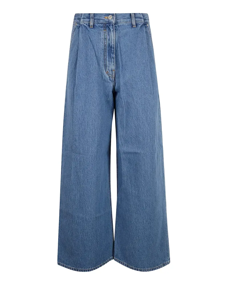 Givenchy pleated jeans - Blau Blau