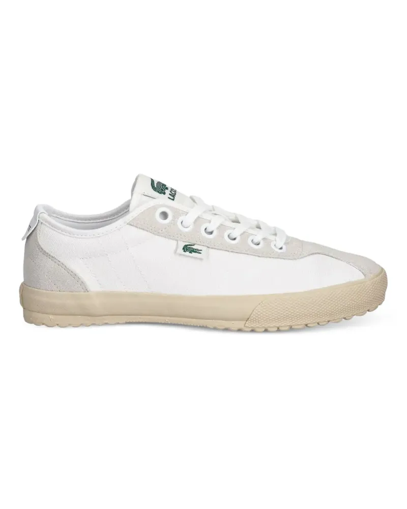 Lacoste Backslam logo-patch sneakers - Weiß Weiß