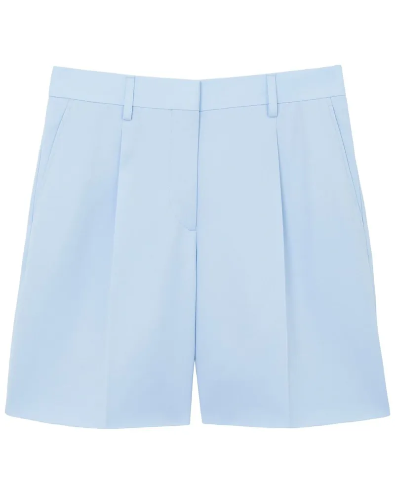 Burberry Hoch sitzende Shorts - Blau Blau