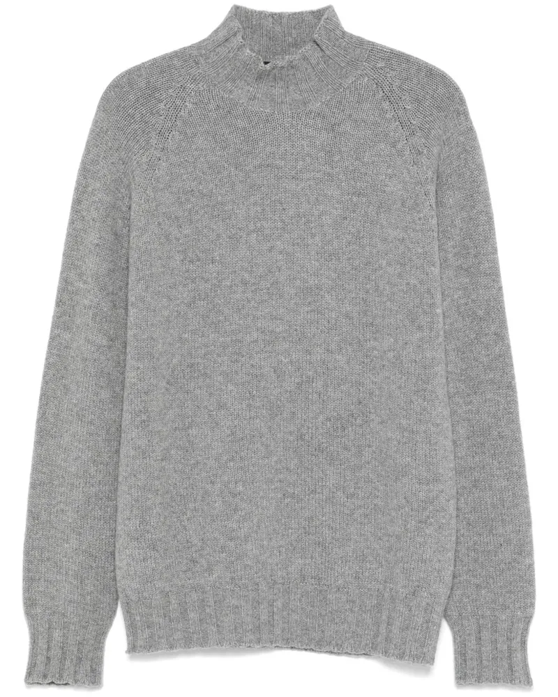Tagliatore Filbert Pullover - Grau Grau