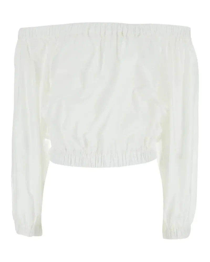 Jucca off-the-shoulder top - Weiß Weiß