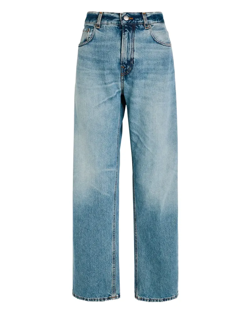 Haikure washed bonnie denim jeans - Blau Blau