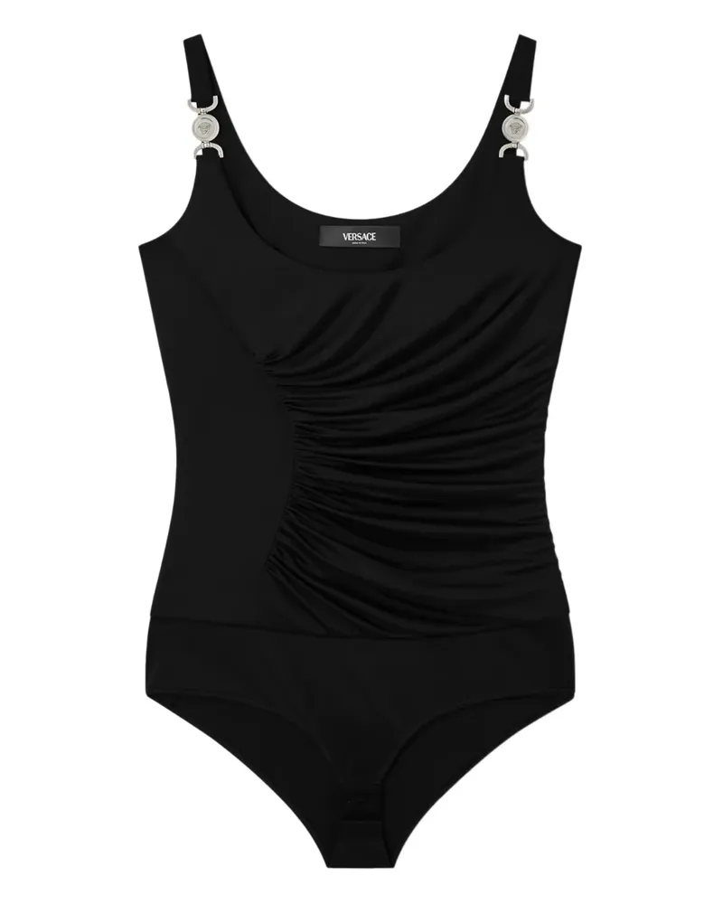 Versace Medusa ruched body - Schwarz Schwarz