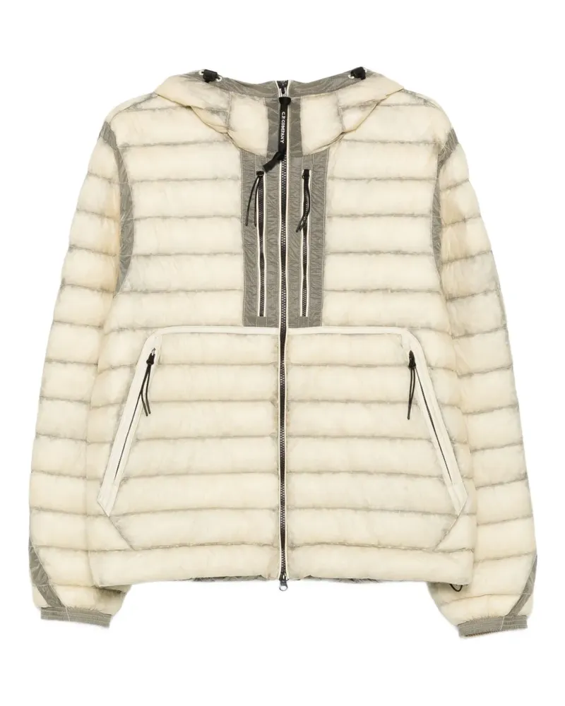 C.P. Company Daunenjacke mit Kapuze - Nude Nude
