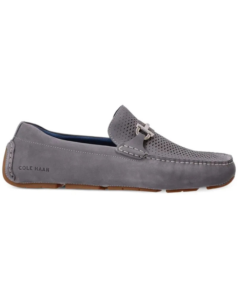 COLE HAAN Grand Laser Bit Loafer Grau