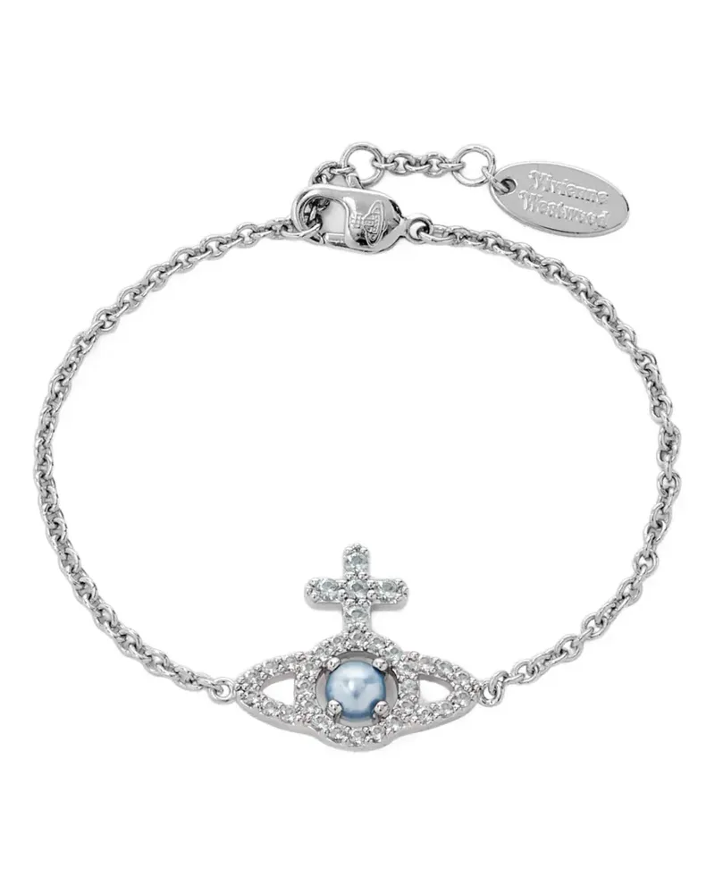Vivienne Westwood Olympia chain bracelet - Silber Silber