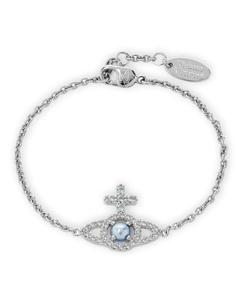Vivienne Westwood Olympia chain bracelet - Silber Silber