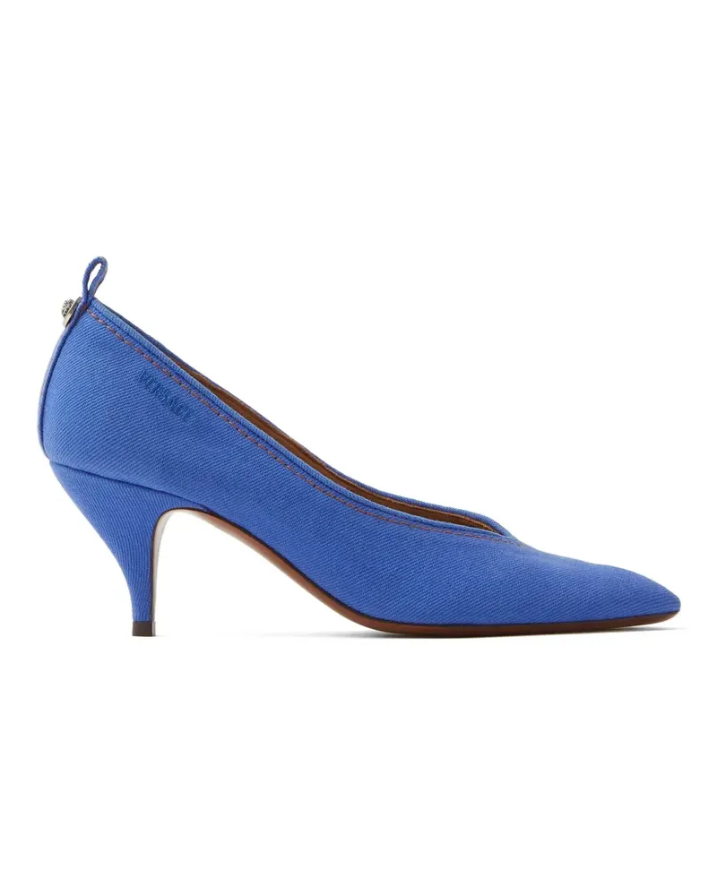 Versace Tina Jeans-Pumps 65mm - Blau Blau