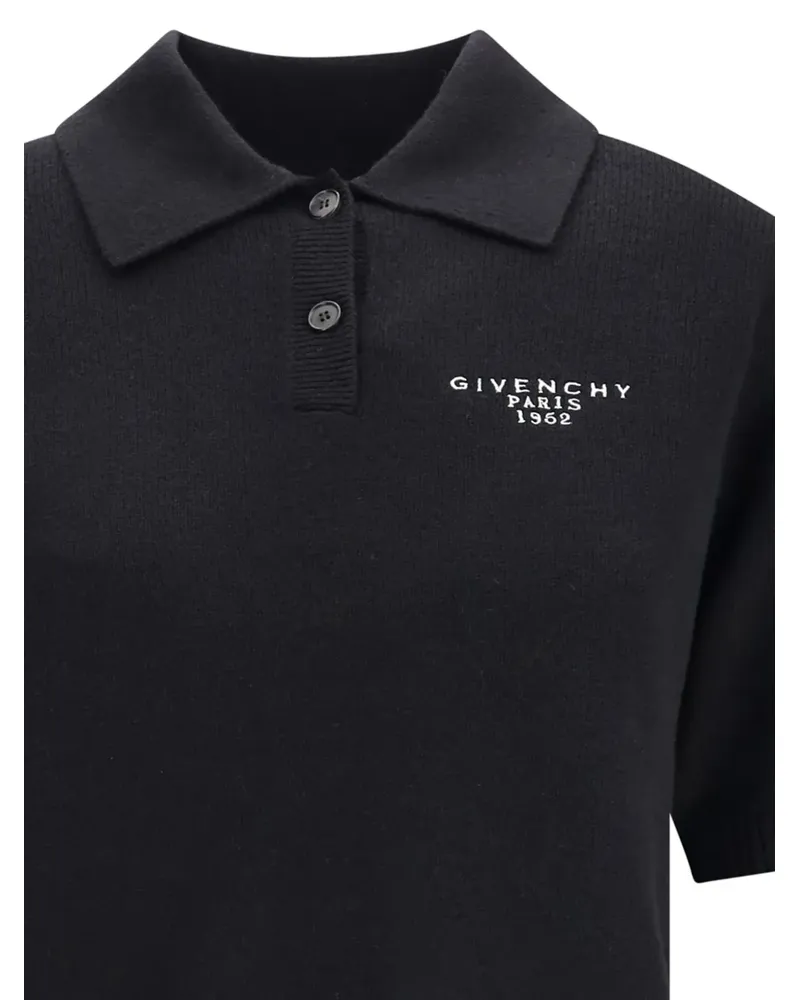 Givenchy Poloshirt mit Logo - Schwarz Schwarz