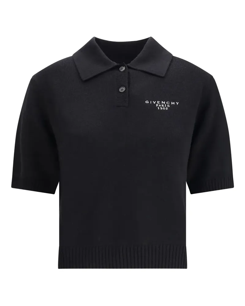 Givenchy Poloshirt mit Logo - Schwarz Schwarz