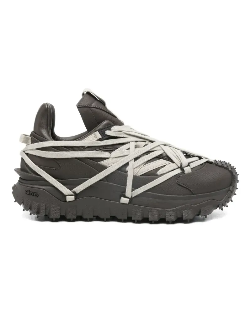 Moncler Trailgrip Megalace sneakers - Braun Braun