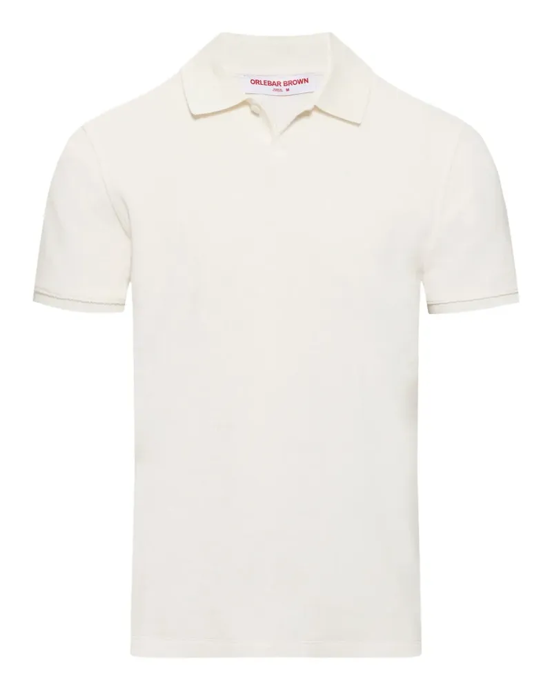 Orlebar Brown Bruno Poloshirt aus Frottee - Nude Nude