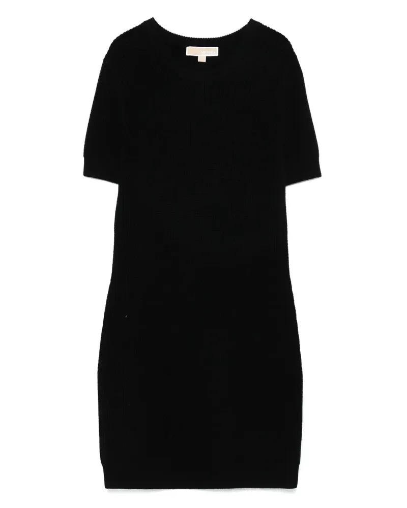 Michael Kors Minikleid aus Wolle - Schwarz Schwarz