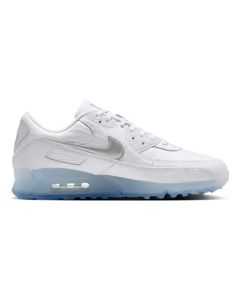 Nike Air Max 90 Terrascape Sneakers mit Kroko-Effekt - Weiß Weiß