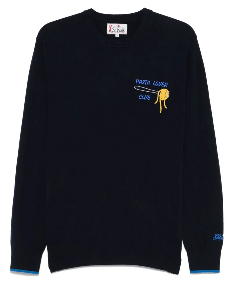 MC2 Saint Barth Heron Light Pullover - Blau Blau