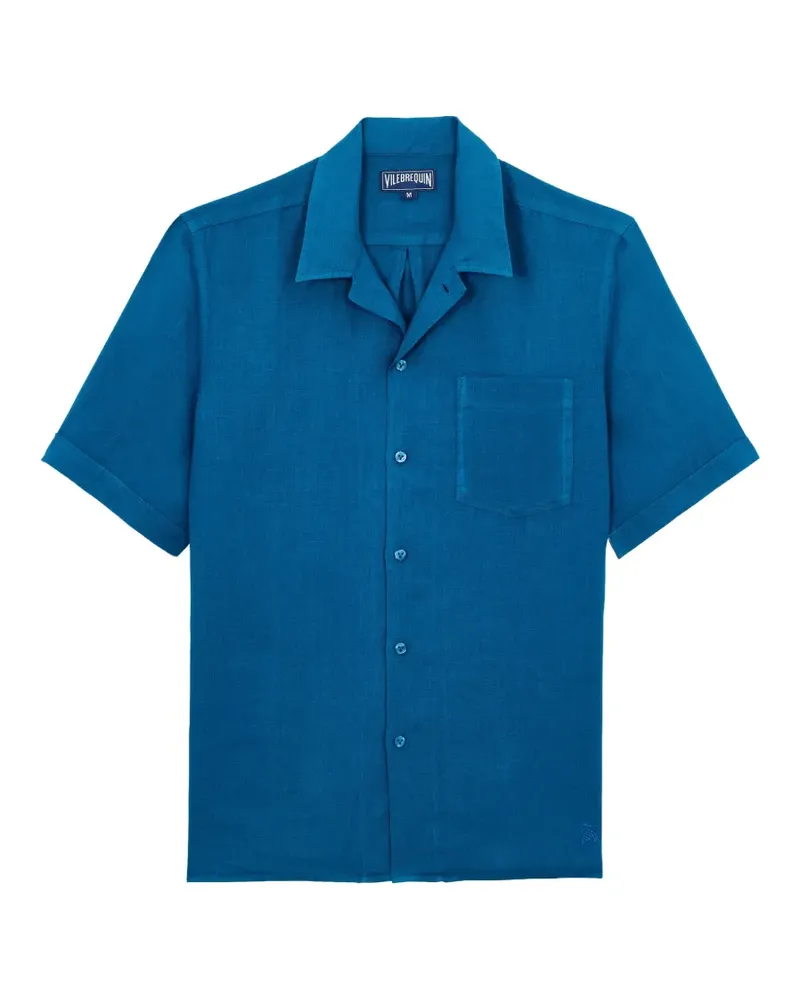 Vilebrequin short-sleeve bowling shirt - Blau Blau
