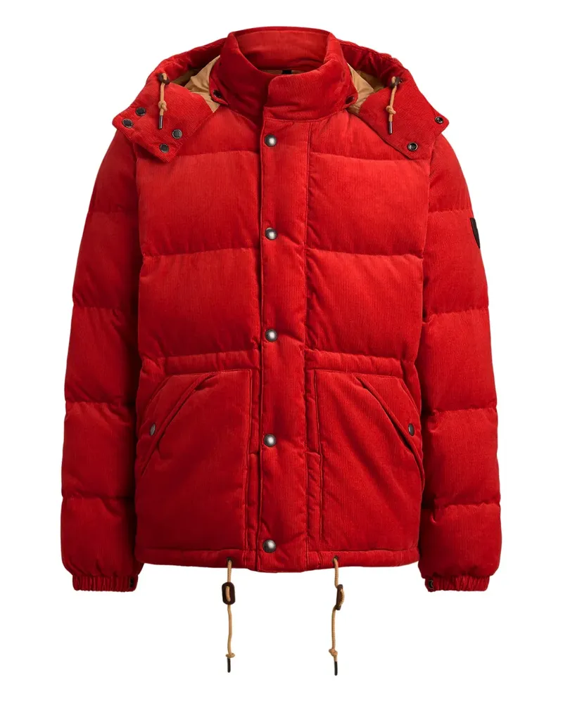 Ralph Lauren Gefütterte Cordjacke - Rot Rot