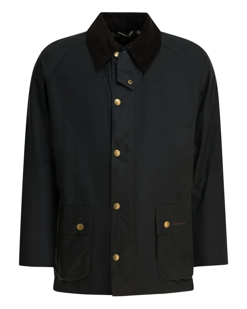 Barbour Ashby corduroy-collar jacket - Schwarz Schwarz