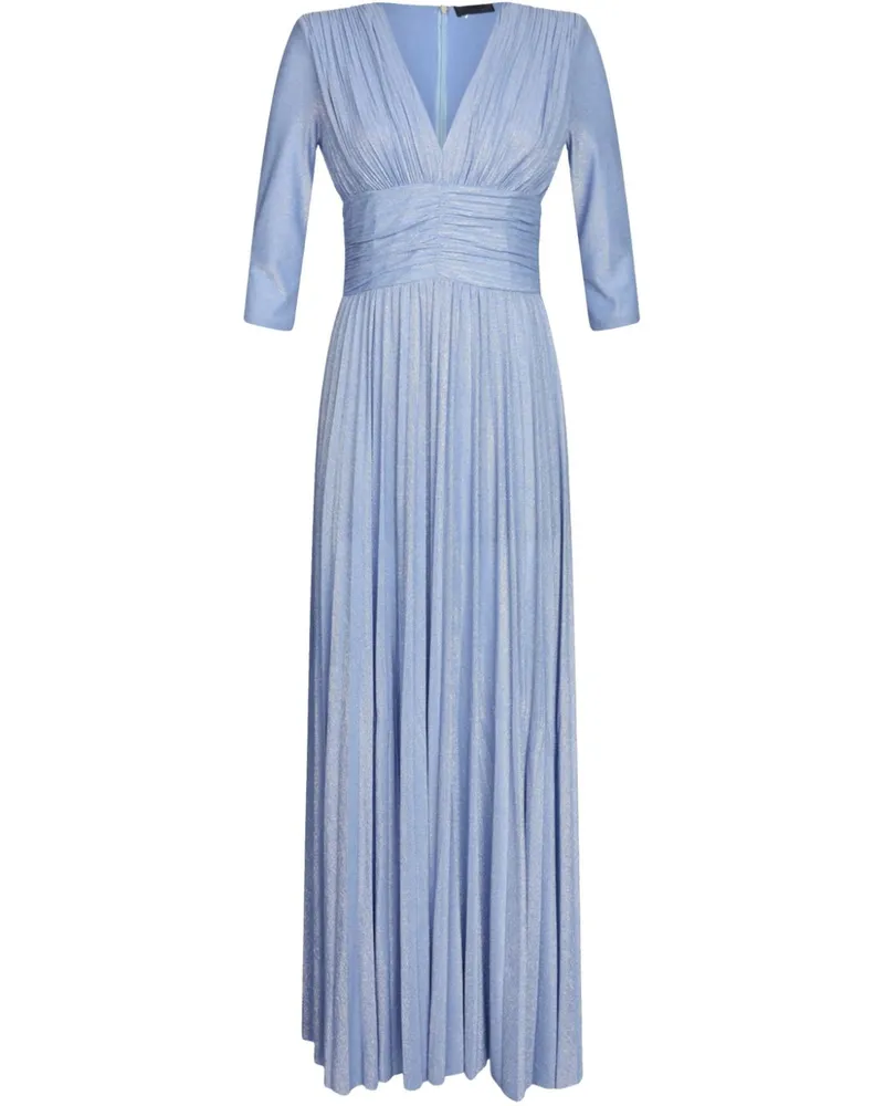 Liu Jo Kleid mit Falten - Blau Blau