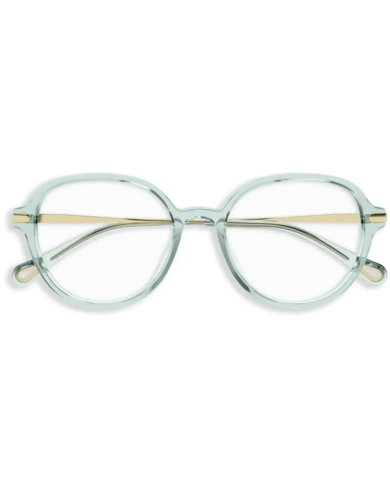 Chloé Transparente Brille - Grün Grün