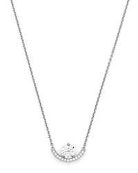 Loyal.e Paris 18kt Petite Arc Gelbgoldhalskette Silber