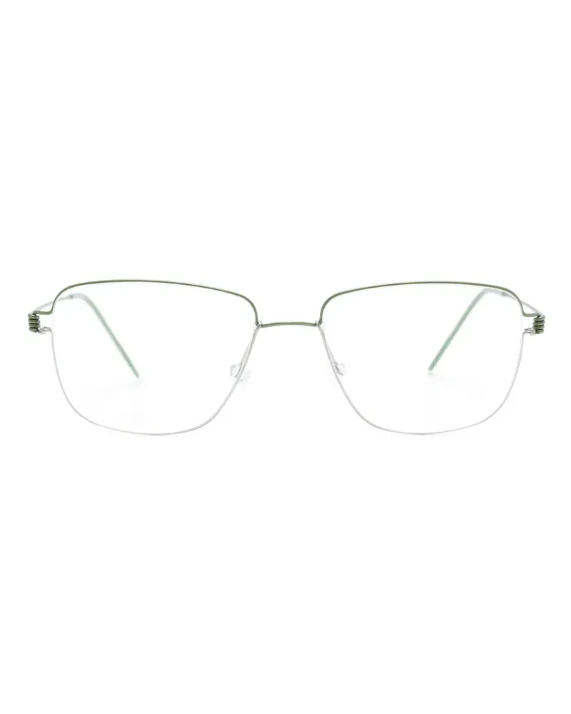 Lindberg Gustav Brille mit eckigem Gestell - Grün Grün