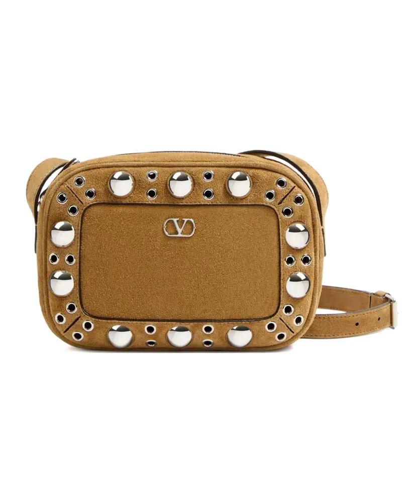 Valentino Garavani Nellcôte Schultertasche - Nude Nude