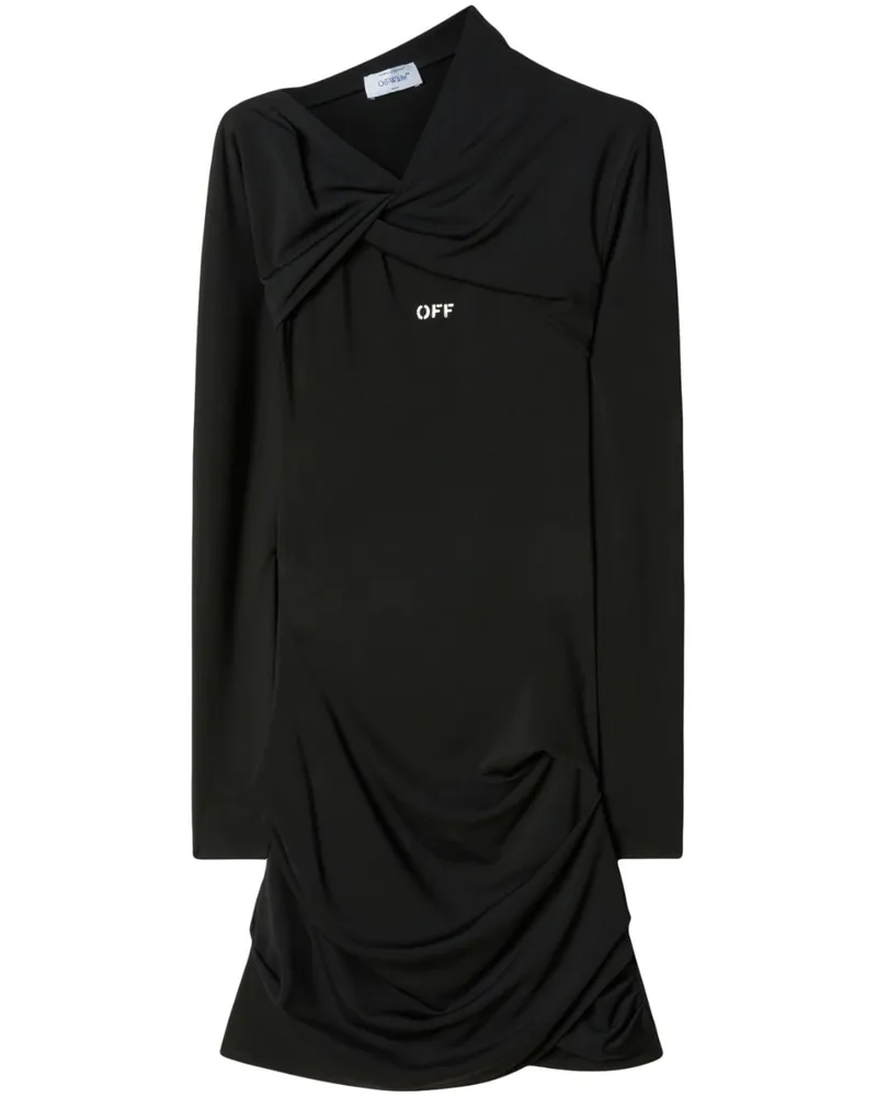 OFF-WHITE Minikleid mit Knoten - Schwarz Schwarz