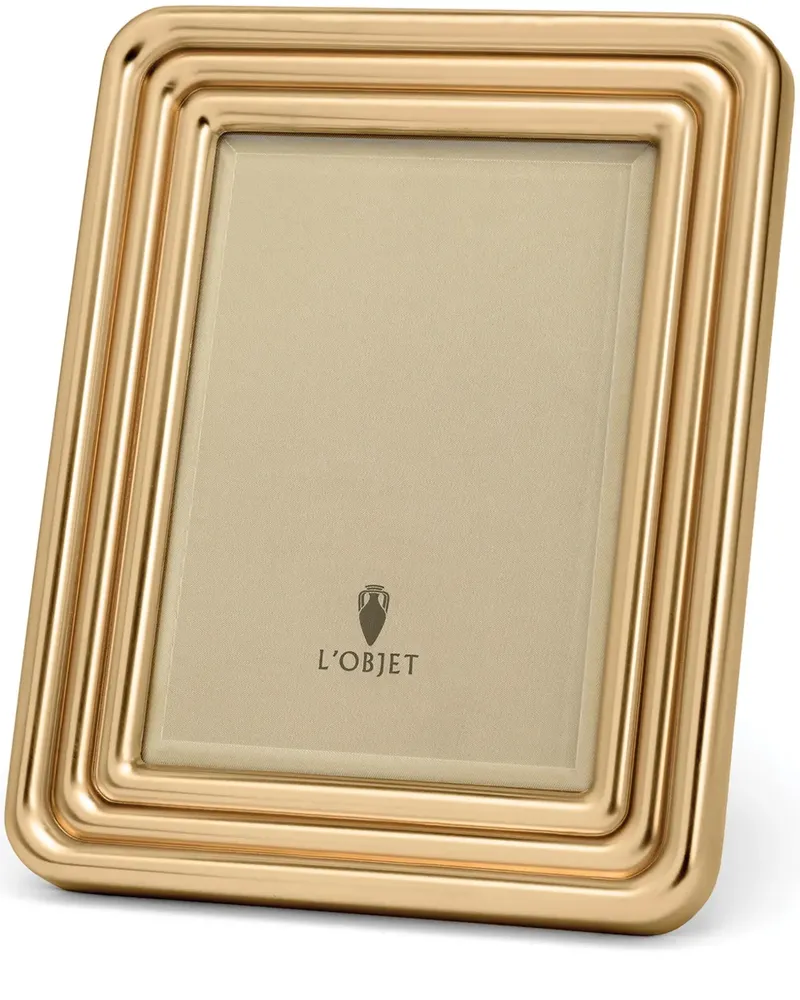 L’OBJET Concorde Bilderrahmen (13cm x 18cm) - Gold Gold