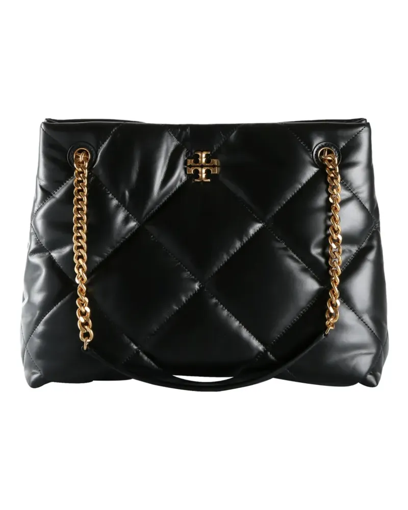 Tory Burch Kira quilted chain tote bag - Schwarz Schwarz
